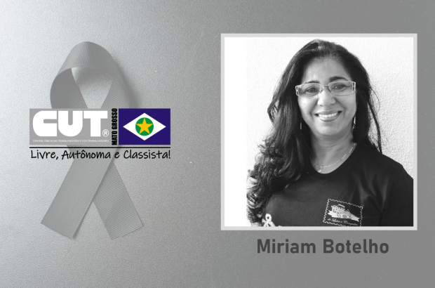 Nota de pesar Miriam Presente!