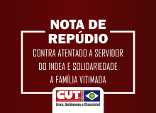 Nota de Repúdio e Solidariedade da CUT-MT