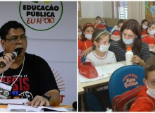 Sintep/MT afirma que volta às aulas durante pandemia é colocar em risco a saúde