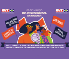 CUT-MT destaca mulheres na política e combate à violência na programação do 8M