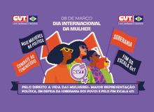 CUT-MT destaca mulheres na política e combate à violência na programação do 8M