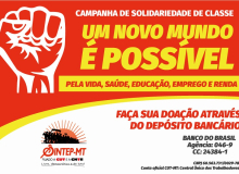 CAMPANHA DE SOLIDARIEDADE DE CLASSE